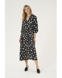 Kaffe - Kleid A-Shape - Lyst