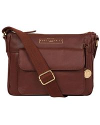 Pure Luxuries - 'Tindall' Leather Shoulder Bag - Lyst