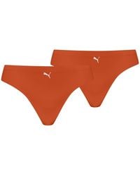 PUMA - Seamless String Thong Underwear - Lyst