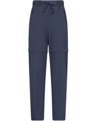 Mountain Warehouse - 'Explorer' Shorter Zip Off Trouser Lightweight Hiking Convertible Pants Fabric - Lyst