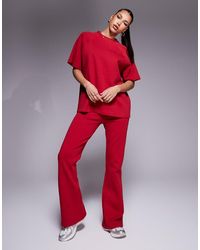 ASOS - Co-Ord Interlock Flared Jogger - Lyst