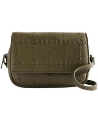 Ted Baker - Stalina Stitch Detail Khaki Camera Bag - Lyst