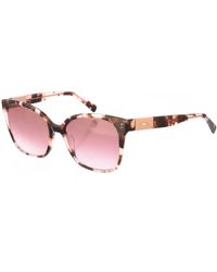 Longchamp - Lo657S Butterfly Shaped Acetate Sunglasses - Lyst