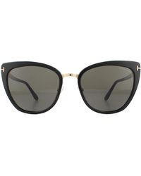 Tom Ford - Sunglasses Simona Ft0717 01A Shiny Rose Smoke - Lyst