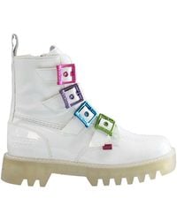 Kickers - X Confetti Crowd Kizzie Higher Boots Leather - Lyst