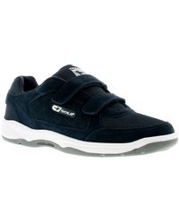 Gola - Trainers Belmont Suede Wide Fit Touch Fastening - Lyst