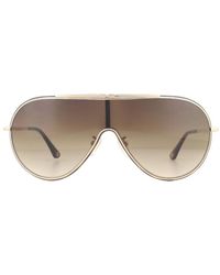 Police - Shield Rose Shiny Havana Gradient Sunglasses Metal - Lyst
