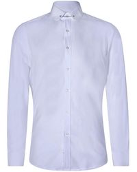 TruClothing - Club Collar Shirt 1920S Peaky Blinders With Bar Poplin Pin Smart Cotton - Lyst