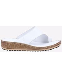 Hush Puppies - Elissa Leather Sandals - Lyst