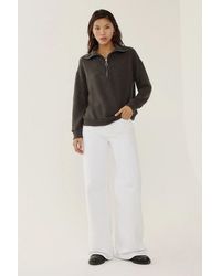 Hiccup - Zipper Collar Sweatshirt - Lyst