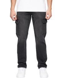 Crosshatch - Kremtap Cargo Jeans Wash) - Lyst