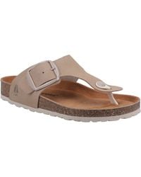 Hush Puppies - Billie Suede Sandals - Lyst
