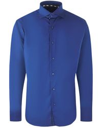 Aquascutum - Plain Long Sleeve Shirt - Lyst