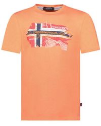 GEOGRAPHICAL NORWAY - Herren-kurzarm-t-shirt Sy1366hgn - Lyst