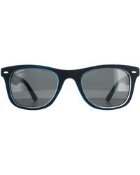 Montana - Square Blau Rubbertouch Grau Polarisiert Mp41 Sonnenbrille - Lyst