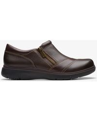 Clarks - Certina Pure Dark Lea Shoes - Lyst