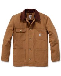 Carhartt - Firm Duck Chore Cotton Work Jacket Coat - Lyst
