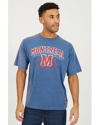Brave Soul - Acid Wash Relaxed Fit T-Shirt - Lyst