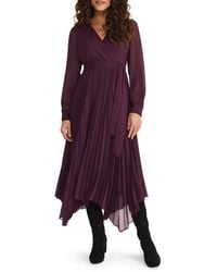Phase Eight - Dani Pleated Belted Midi Dress - Lyst