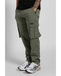 Bench - 'Sergei' Regular Fit Cotton Cargo Trousers - Lyst