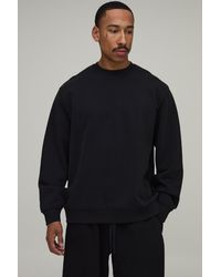 BoohooMAN - Oversized Premium 480Gsm Sweatshirt - Lyst
