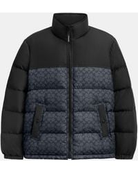 COACH - Signature Down Jacket - Lyst
