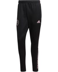 adidas - Inter Miami Cf Solid Patterned Tapered Track Pants - Lyst