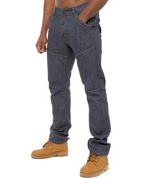 Enzo - Denim Jeans Straight Leg - Lyst