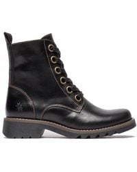 Fly London - Ragi539 Casual Rug Leather Lace-Up Ankle Boots - Lyst
