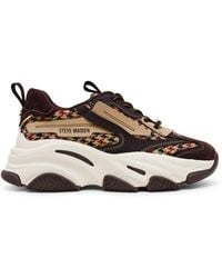 Steve Madden - Possession E Lace Up Platform Sneakers - Lyst