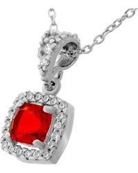 Orphelia - 'Faustine' 925 Sterling Chain With Pendant - Lyst