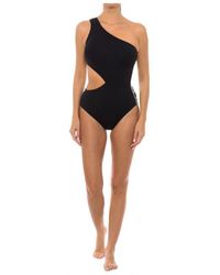 Michael Kors - One-strap Swimsuit Mm2m483 Woman Polyamide - Lyst