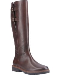 Hush Puppies - Tallulah Leather Boots - Lyst