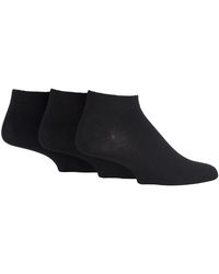 Sock Shop - 3 Pack Plain Bamboo Trainer Liner Socks - Lyst