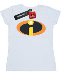 Disney - Ladies The Incredibles Costume Logo Cotton T-Shirt - Lyst