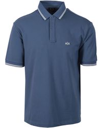 ARMANI EXCHANGE - Polo Shirt China Cotton - Lyst