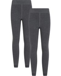Mountain Warehouse - 'Talus' Thermal Gym Leggings Fleece Lined Warm Cosy Trousers - Lyst