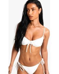 Boohoo - Swimwear Essentials Underwired Bikini Top - Lyst