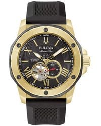 Bulova - Marine Star Watch 98A272 Silicone - Lyst