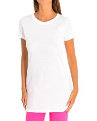 Zumba - Short-Sleeved Round Neck Nightgown Z1T00543 - Lyst