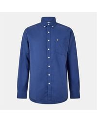 Farah - Boxworth Regular Fit Long Sleeve Shirt - Lyst