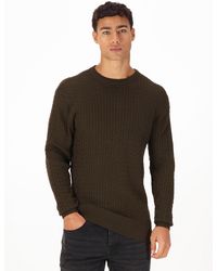 Luke 1977 - The Hamptons Textured Knitted Jumper - Lyst