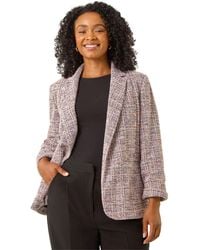 Roman - Petite Boucle Stretch Blazer - Lyst
