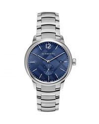 Burberry - Bu10007 De Klassieke Roestvrij Stalen Herenhorloge - Lyst