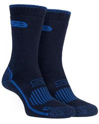 Storm Bloc - 2 Pairs Heavy Duty Reinforced Breathable Cotton Work Socks For Boots - Lyst