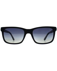 Guess - Rectangle Matte Smoke Gradient Polarized Gu00066 - Lyst