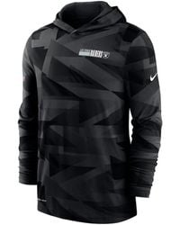 Nike - Dri-Fit Nfl Las Vegas Raiders Pullover Sideline Hoodie Nkd8 00A - Lyst