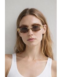 SVNX - Bold Oval Sunglasses - Lyst