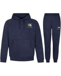 The North Face - Small Box Hooded Tracksuit Set Cotton - Lyst