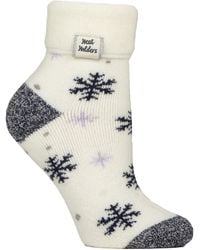 Heat Holders - Cosy Turn-Over Cuff Lounge Socks - Lyst